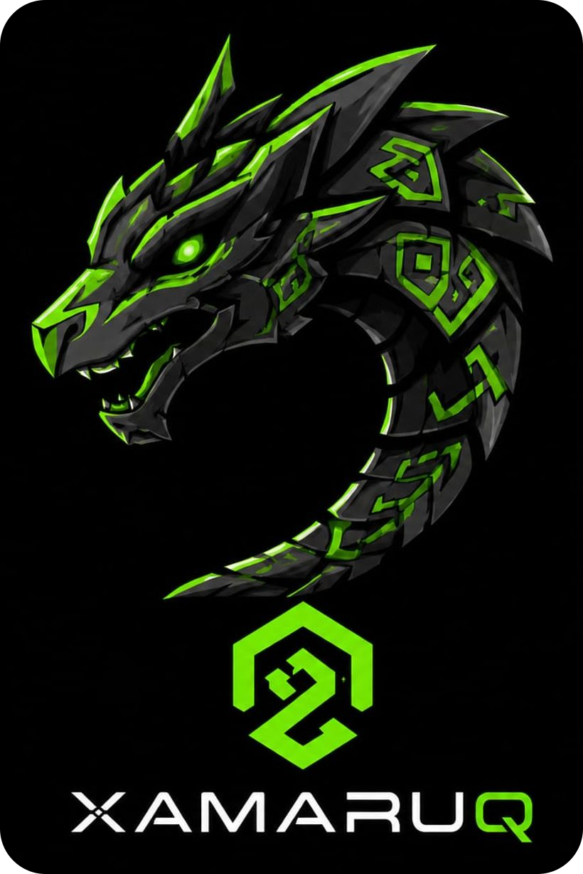 Amaru de XAMARUQ — dragón andino futurista